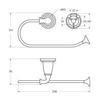 0 цвет Бронза AM-E-2606-Br Art&Max