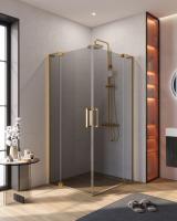 Душевой уголок прямоугольный.     SLIDER-AH-2-70/80-80/90-GRIGIO-BORO (700-800)x(800-900)x1950 Cezares