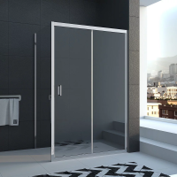 Душевой угол раздвижной прямоугольный RV046-11070-01-C5 1100х700х1850 Цвет профиля Хром Стекло Прозрачное Veconi