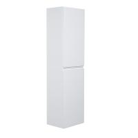 Шкаф подвесной с двумя распашными дверцами, Белый глянец, 400x300x1500 AM-Bianchi-1500-2A-SO-BL