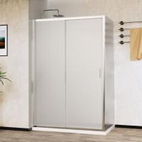 Душевой уголок  прямоугольный City VSR-5CT9012MT 1200x900x1950 цвет хром стекло текстурное Vincea