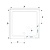 Душевой уголок RGW SV-31B квадратный  90*90*195 32323199-14 профиль Чёрный стекло Прозрачное 6 мм RGW